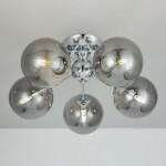 Фото 4 CL102150 Томми Хром+Дымч. Св-к Люстра