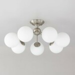 Фото 1 CL102174 Томми Хром Мат.+ Белый Св-к Люстра