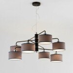 Фото 1 CL428281 Форма Кофе+Серый Св-к Люстра