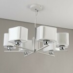 Фото 2 CL469265 Тильда Белый+Атлас Св-к Люстра