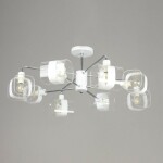 Фото 4 CL140180 Бертон Белый+Хром Св-к Люстра