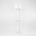 Фото 2 CL806010 Батлер Белый Св-к Торшер со столиком