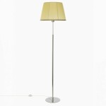 Фото 2 CL402973 Линц Хром+Кремовый Торшер