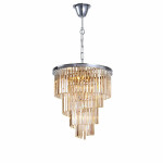 Фото 1 Люстра Helix chrome/amber