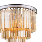 Фото 2 Люстра Helix chrome/amber