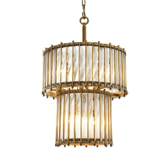 Фото Люстра Tiziano 6 brass