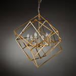 Фото 1 Люстра Matrix 6 brass