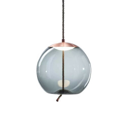 Фото Подвесной светильник Knot C copper/blue