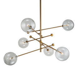 Фото Люстра Globe Mobile 6 brass