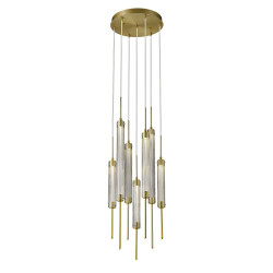 Фото Подвесной светильник P98041-7 brass