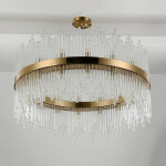 Фото 1 Люстра KR1209P-12 brass