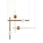 Фото 1 Подвесной светильник Orion B2 gold