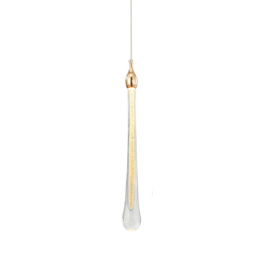 Фото Подвесной светильник Teardrop 1 gold