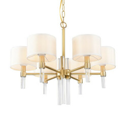 Фото Люстра 8009P-6 gold