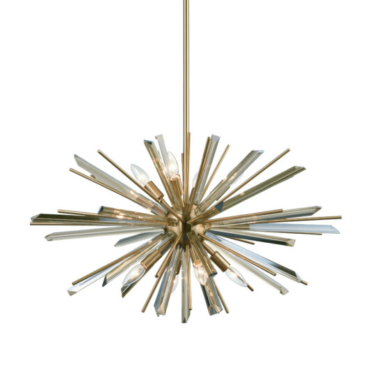 Фото Люстра P68112-8AB antique brass