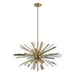 Фото 1 Люстра P68112-8AB antique brass