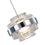 Фото 2 Подвесной светильник MD22030002-1A chrome/clear