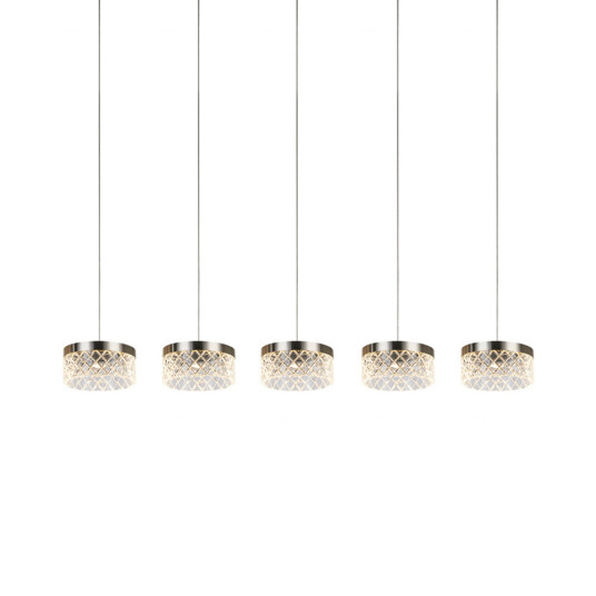 Фото Подвесной светильник MD21020075-5B satin nickel