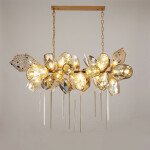 Фото 2 Люстра 8898P/BS gold/smoky