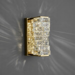 Фото 1 Настенный светильник 6005W/S gold/clear