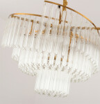 Фото 1 Люстра 66018 brushed brass