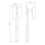 Фото 2 Настенный светильник Vita 1A br.brass