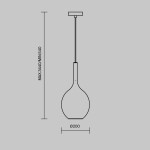 Фото 2 Подвесной светильник Maytoni MOD271PL-01B1