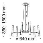 Фото 3 Подвесной светильник Maytoni MOD031PL-12B