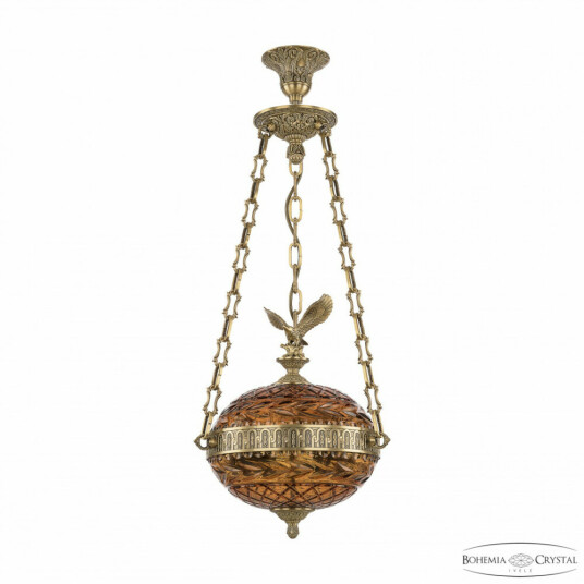 Фото Подвесной светильник бронзовый 71000P/30 FP Amber/M-1F FE1M