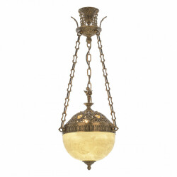 Фото Подвесной светильник бронзовый 71000P/30AZ FP Rose Y4 FA10M