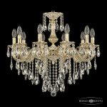 Фото Люстра бронзовая с хрусталём 71101/10/210 B GW