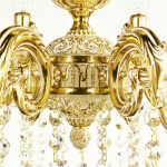 Фото 4 Люстра бронзовая с хрусталём 71101/10/210 B GW