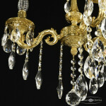 Фото 3 Люстра бронзовая с хрусталём 71101/3/125 B G