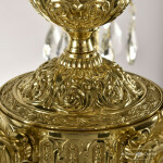 Фото 2 Люстра бронзовая с хрусталём 71101/5/175 A G