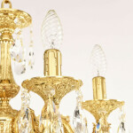 Фото 4 Люстра бронзовая с хрусталём 71101/6/125 A G