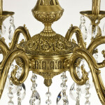 Фото 1 Люстра бронзовая с хрусталём 71101/6/210 A FP