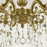 Фото 3 Люстра бронзовая с хрусталём 71101/6/210 A FP