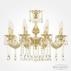 Фото Люстра бронзовая с хрусталём 71101/8/175 A GW