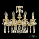 Фото 1 Люстра бронзовая с хрусталём 71101/8/175 A GW