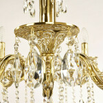 Фото 4 Люстра бронзовая с хрусталём 71101/8/175 A GW