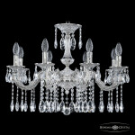 Фото 1 Люстра бронзовая с хрусталём 71101/8/210 A NW