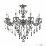 Фото Люстра бронзовая с хрусталём 71101/8/210 B NB R781