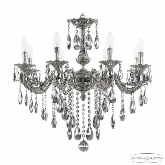 Фото Люстра бронзовая с хрусталём 71101/8/210 B NB R781