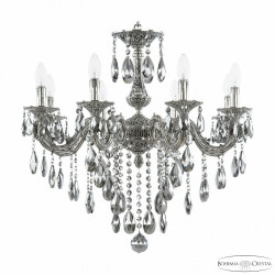 Фото Люстра бронзовая с хрусталём 71101/8/210 B NB R781