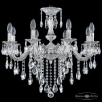 Фото 1 Люстра бронзовая с хрусталём 71101/8/210 B NW