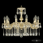 Фото 1 Люстра бронзовая с хрусталём 71102/10/210 A GW