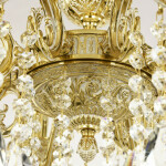 Фото 2 Люстра бронзовая с хрусталём 71102/10/210 A GW