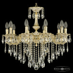 Фото 1 Люстра бронзовая с хрусталём 71102/10/210 B GW