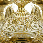 Фото 2 Люстра бронзовая с хрусталём 71102/12/300 B GW