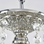 Фото 3 Люстра бронзовая с хрусталём 71102/5/125 B Ni